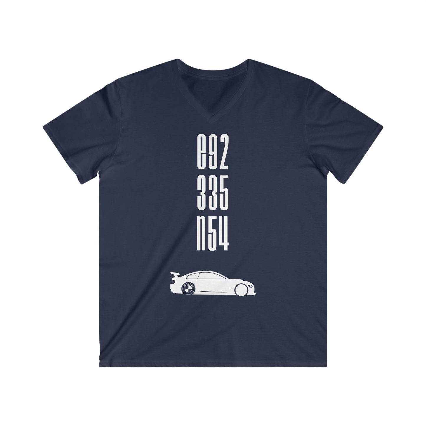 BMW Fitted V-Neck Short Sleeve Tee
