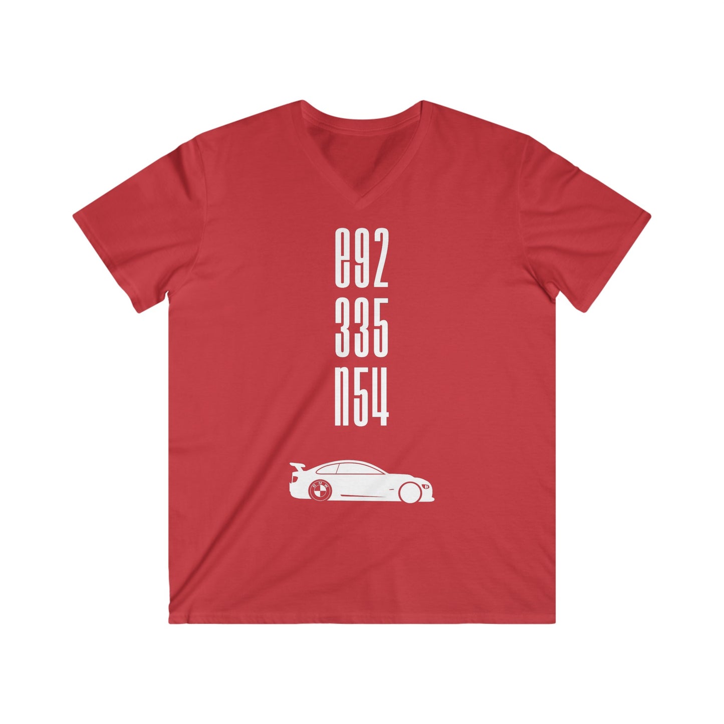 BMW Fitted V-Neck Short Sleeve Tee