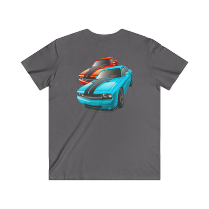 Ford  Fitted V-Neck Short Sleeve Tee