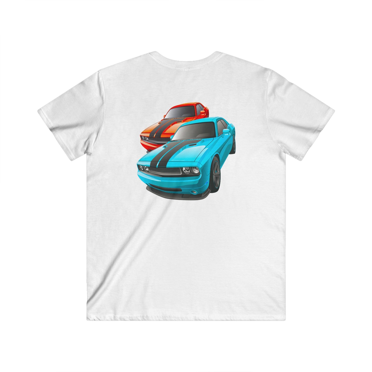 Ford  Fitted V-Neck Short Sleeve Tee