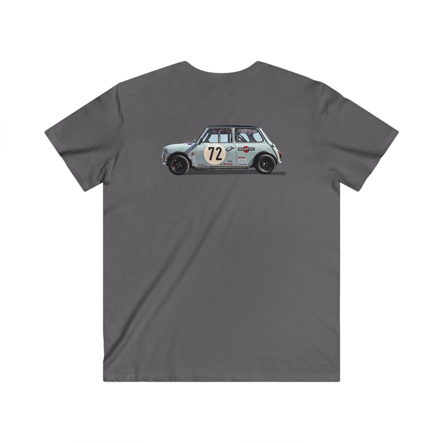 Mini Fitted V-Neck Short Sleeve Tee