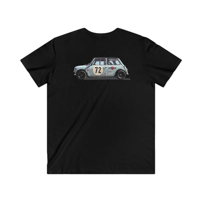 Mini Fitted V-Neck Short Sleeve Tee
