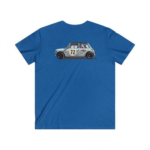 Mini Fitted V-Neck Short Sleeve Tee