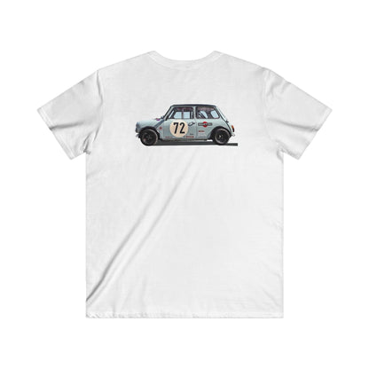 Mini Fitted V-Neck Short Sleeve Tee