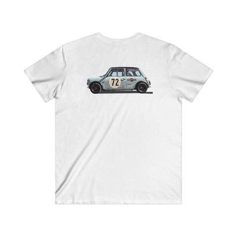Mini Fitted V-Neck Short Sleeve Tee