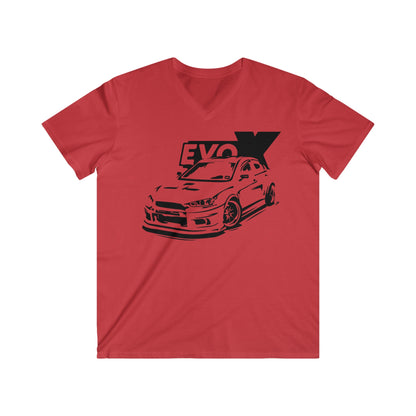 Lancer Fitted V-Neck Short Sleeve Tee