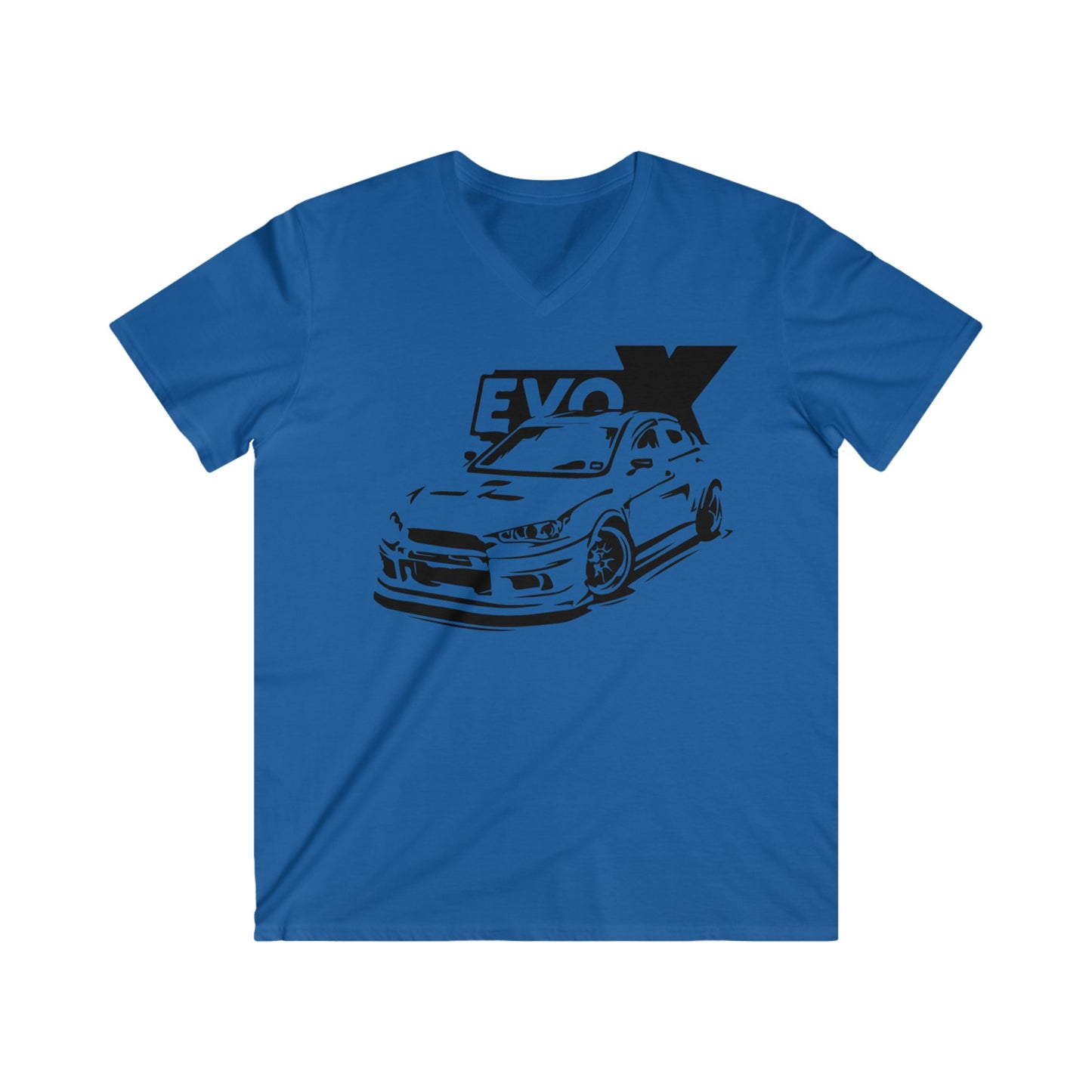 Lancer Fitted V-Neck Short Sleeve Tee