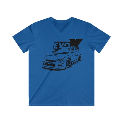 Lancer Fitted V-Neck Short Sleeve Tee