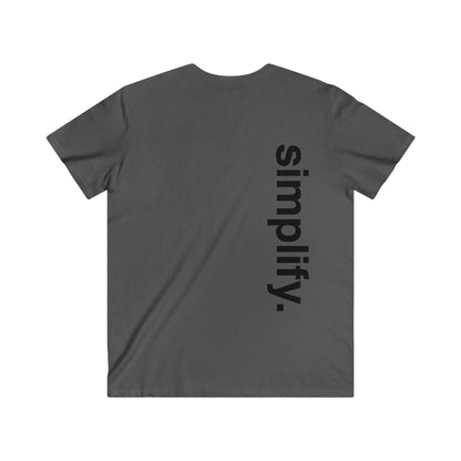 Custom Fitted V-Neck Short Sleeve Tee