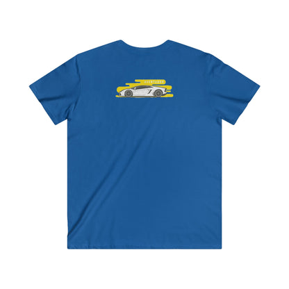 Lambo Fitted V-Neck Short Sleeve Tee