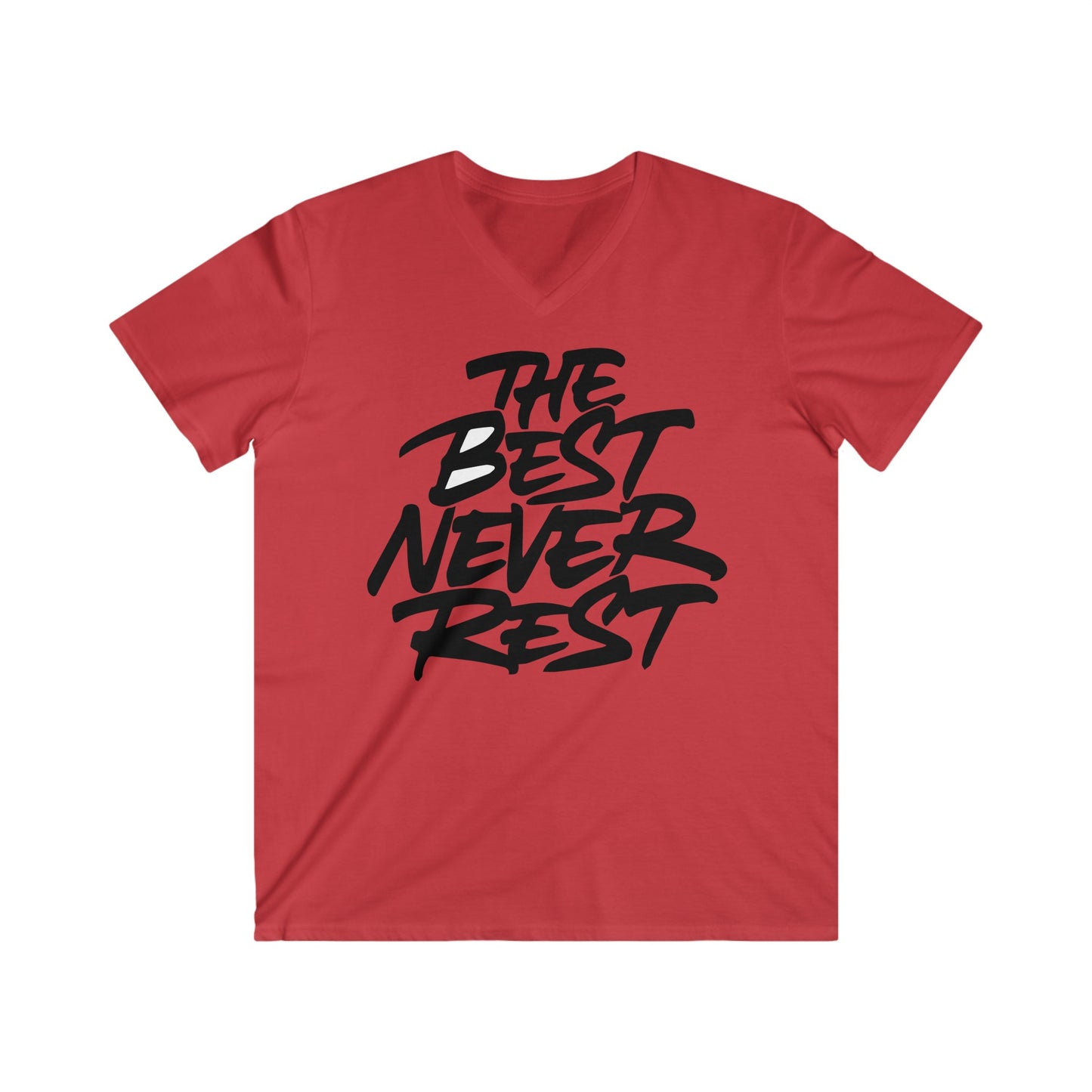 Custom Fitted V-Neck Short Sleeve Tee