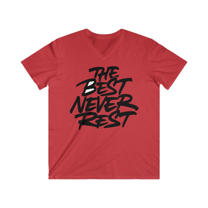 Custom Fitted V-Neck Short Sleeve Tee