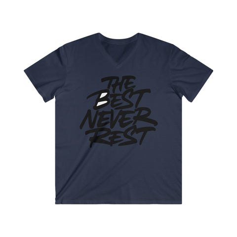 Custom Fitted V-Neck Short Sleeve Tee
