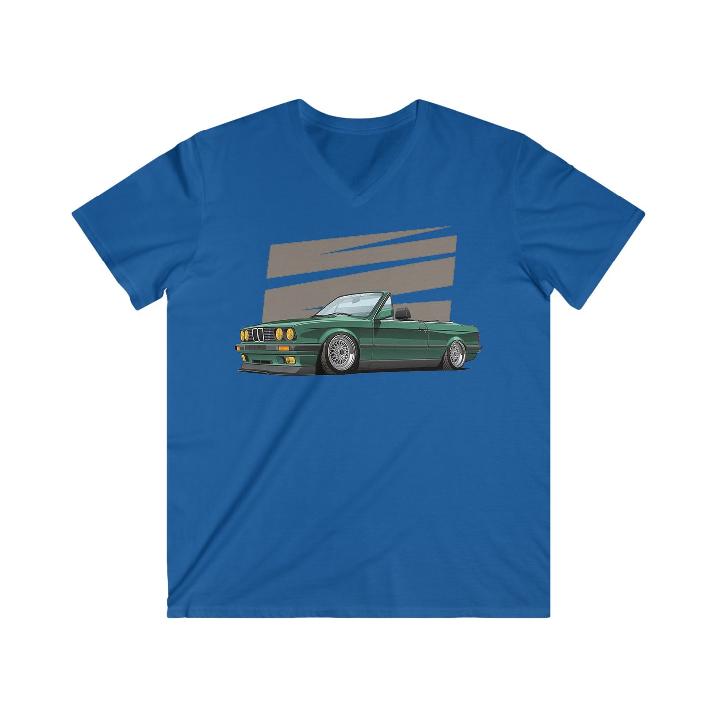 BMW Fitted V-Neck Short Sleeve Tee