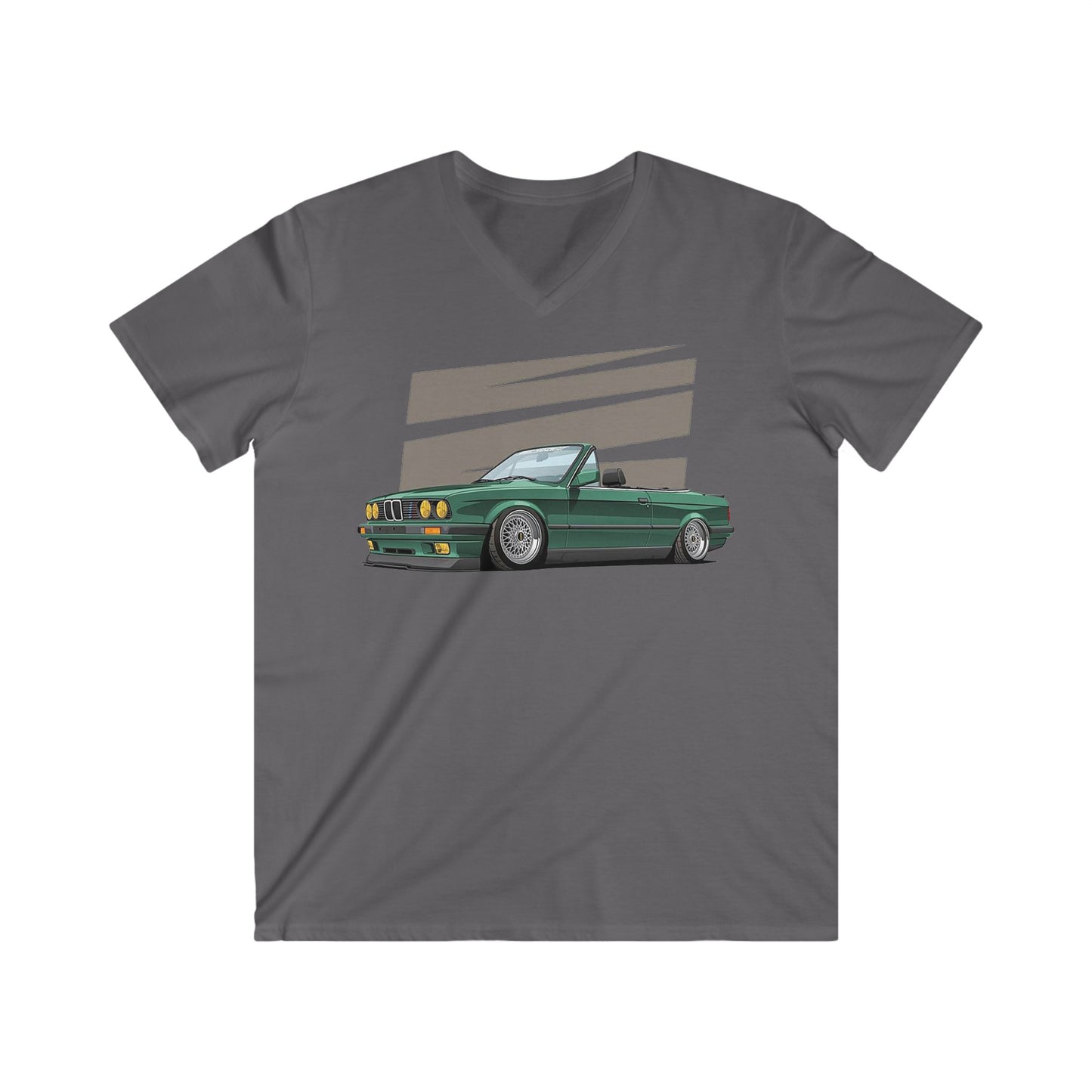 BMW Fitted V-Neck Short Sleeve Tee