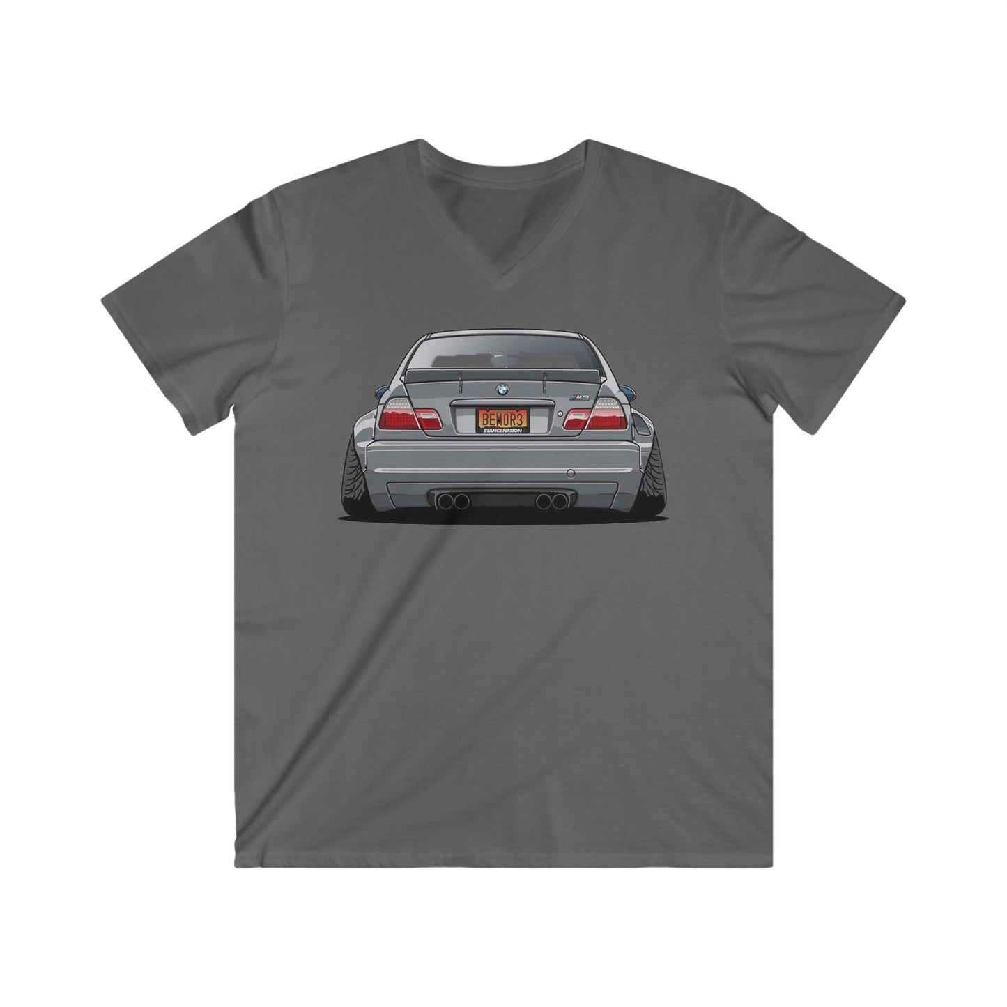 BMW Fitted V-Neck Short Sleeve Tee