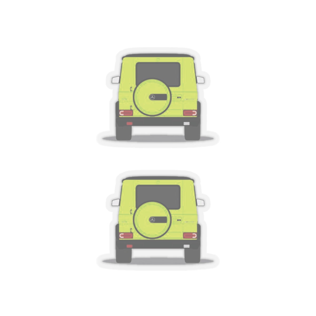 Mercedes Kiss-Cut Stickers