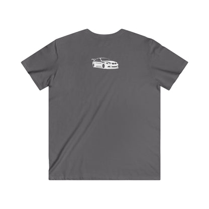 Men's Fitted V-Neck Short Sleeve Tee