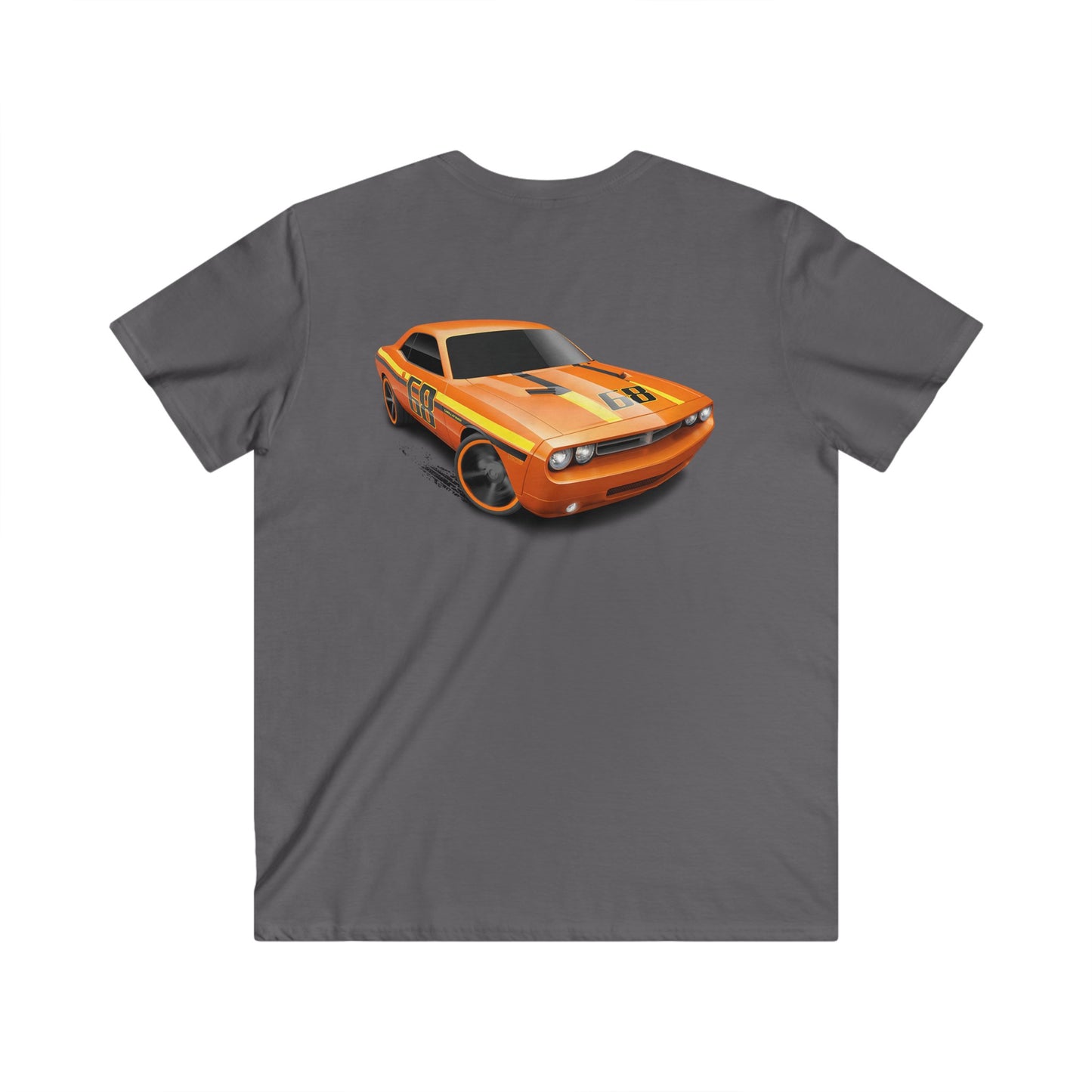 Dodge  Fitted V-Neck Short Sleeve Tee