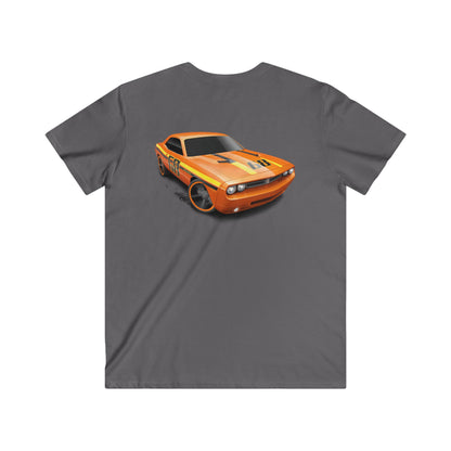 Dodge  Fitted V-Neck Short Sleeve Tee