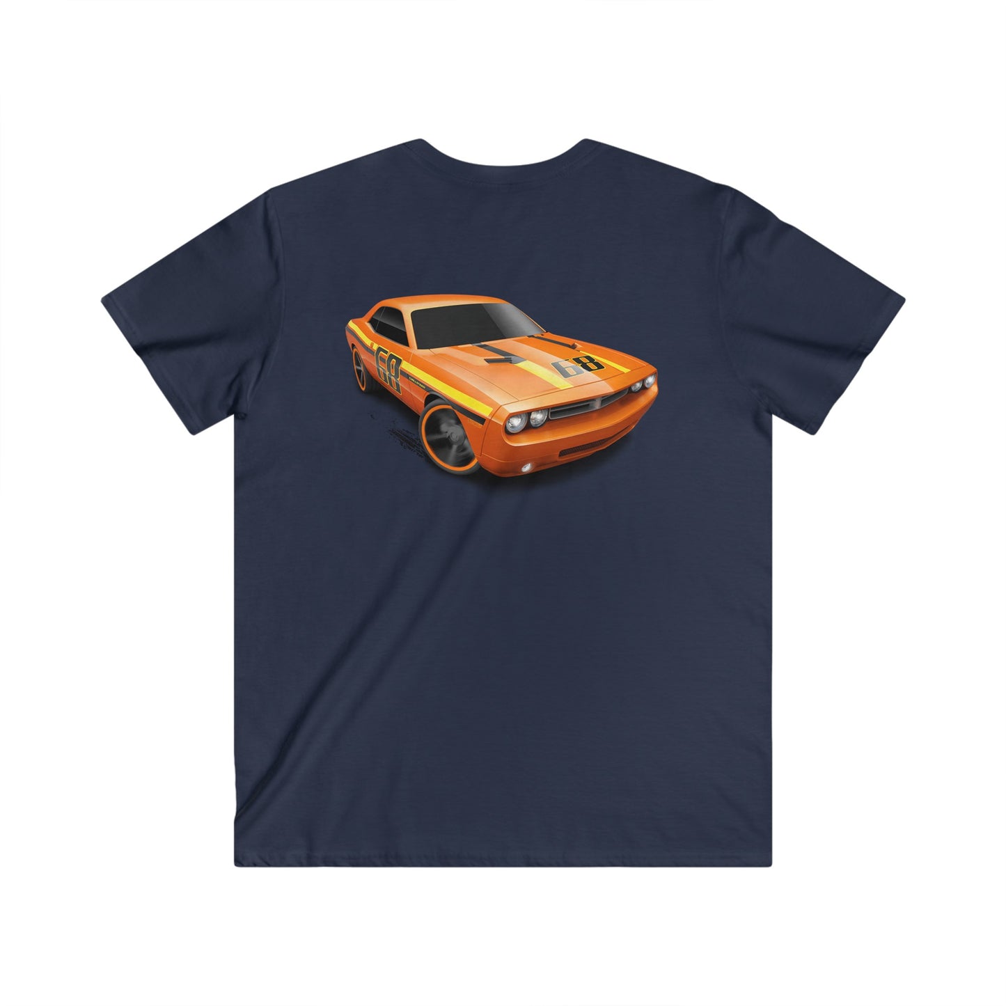 Dodge  Fitted V-Neck Short Sleeve Tee