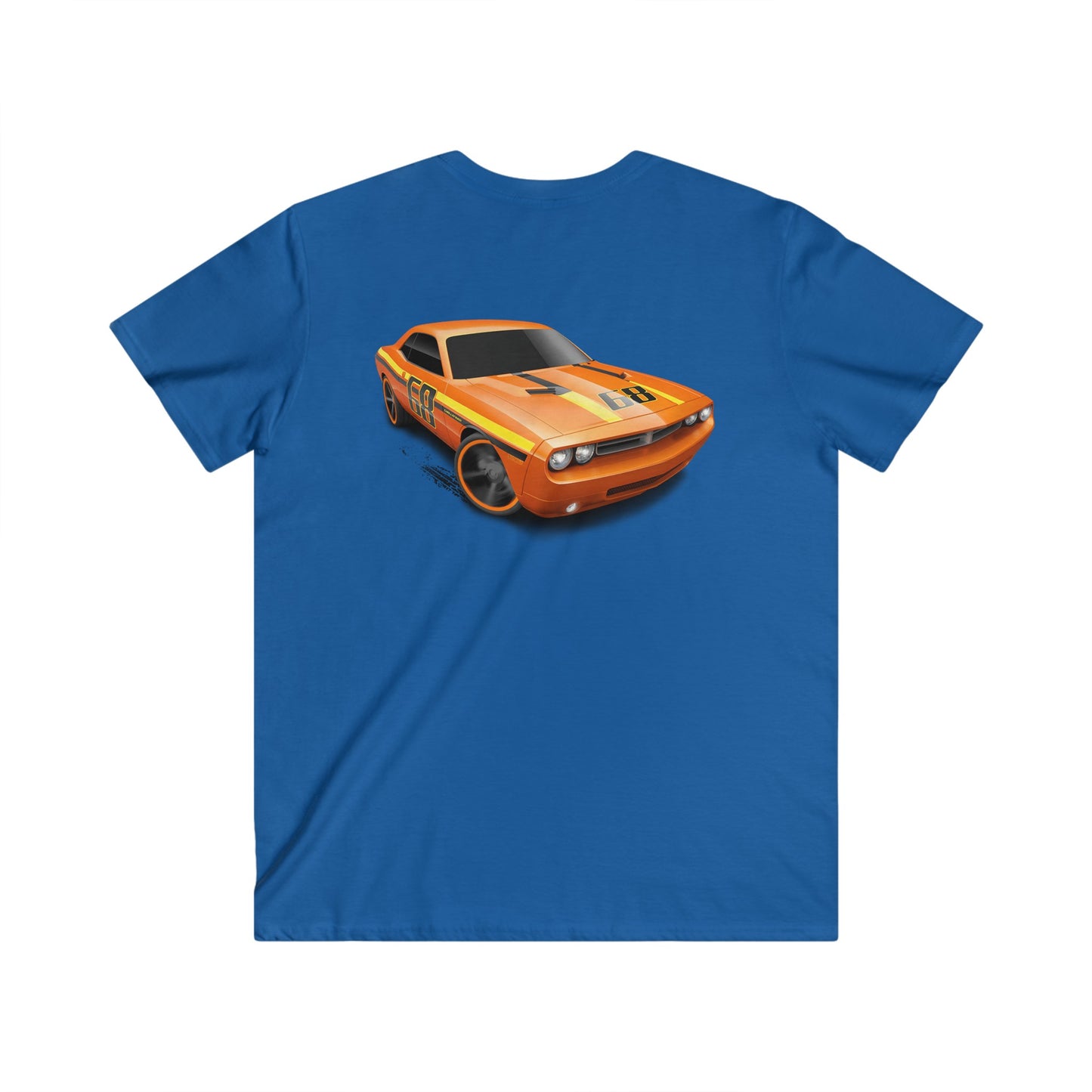 Dodge  Fitted V-Neck Short Sleeve Tee