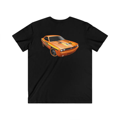 Dodge  Fitted V-Neck Short Sleeve Tee