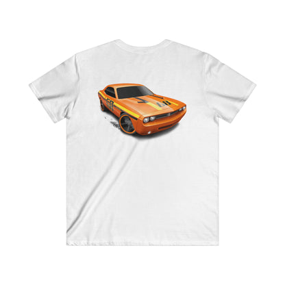Dodge  Fitted V-Neck Short Sleeve Tee