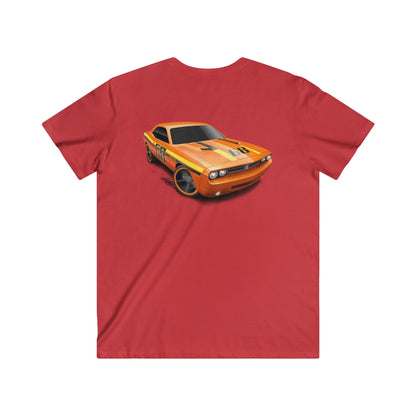Dodge  Fitted V-Neck Short Sleeve Tee