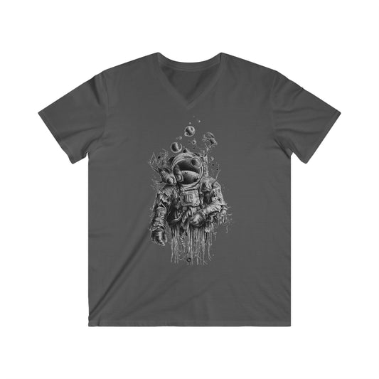 Custom Fitted V-Neck Short Sleeve Tee