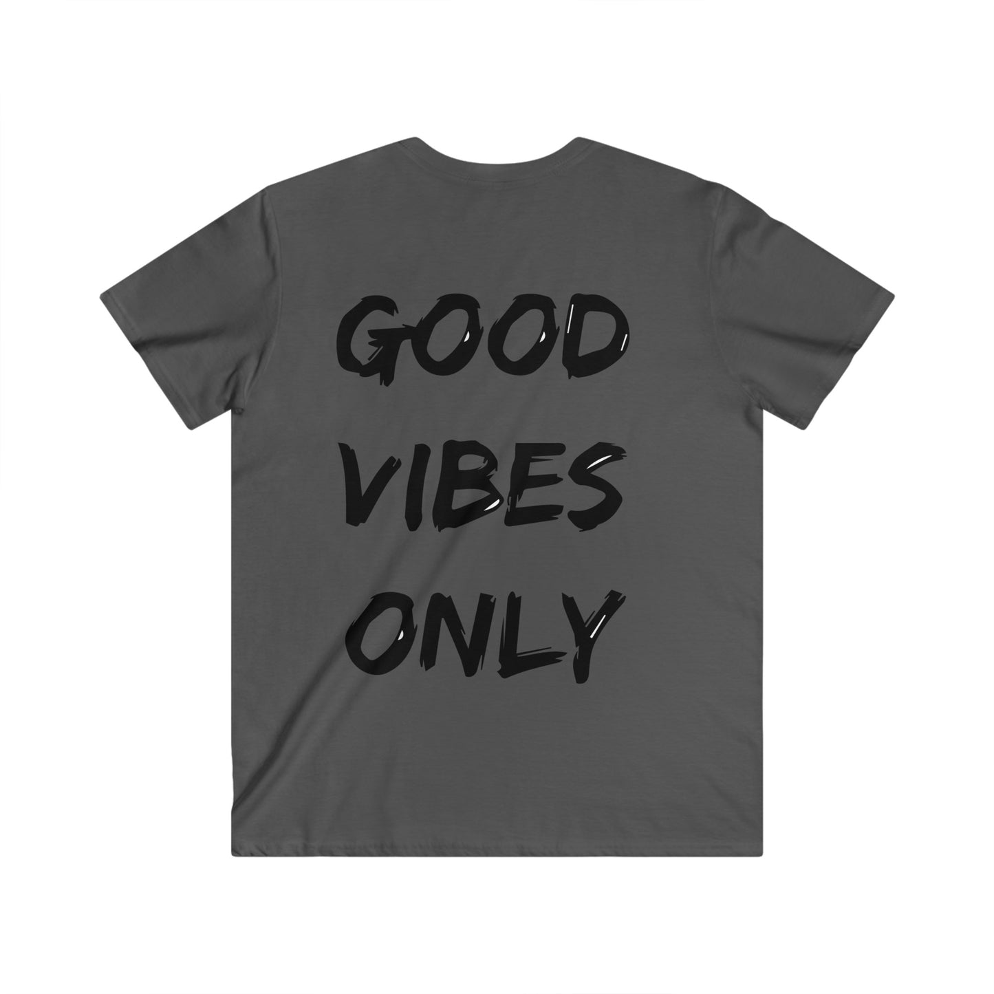 Custom Fitted V-Neck Short Sleeve Tee