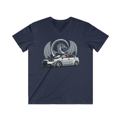 Lancer Fitted V-Neck Short Sleeve Tee