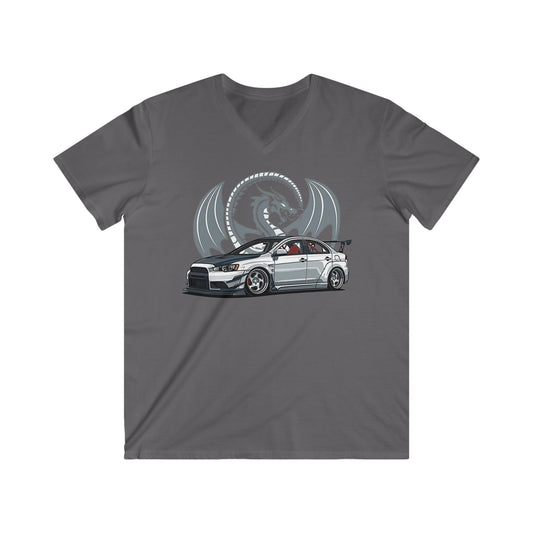 Lancer Fitted V-Neck Short Sleeve Tee