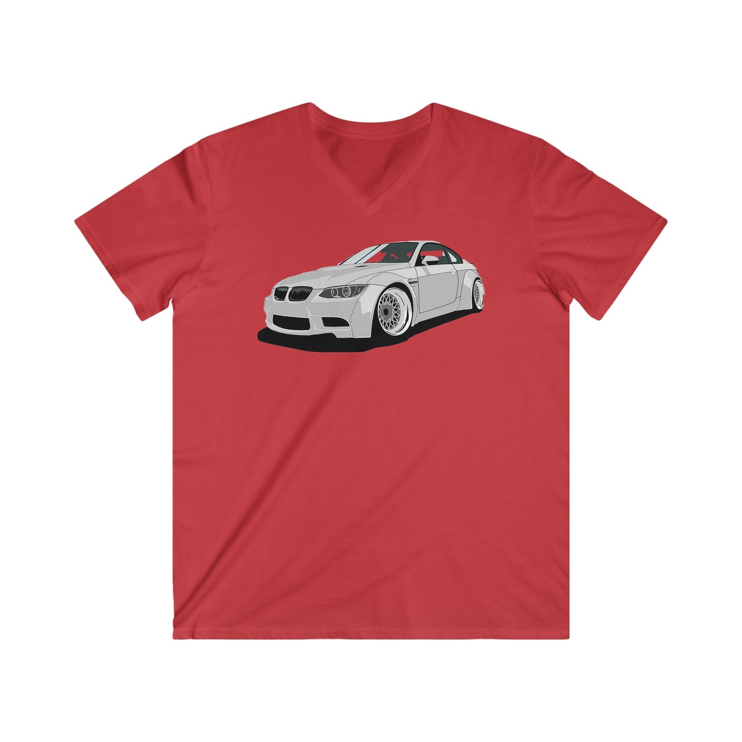 BMW Fitted V-Neck Short Sleeve Tee