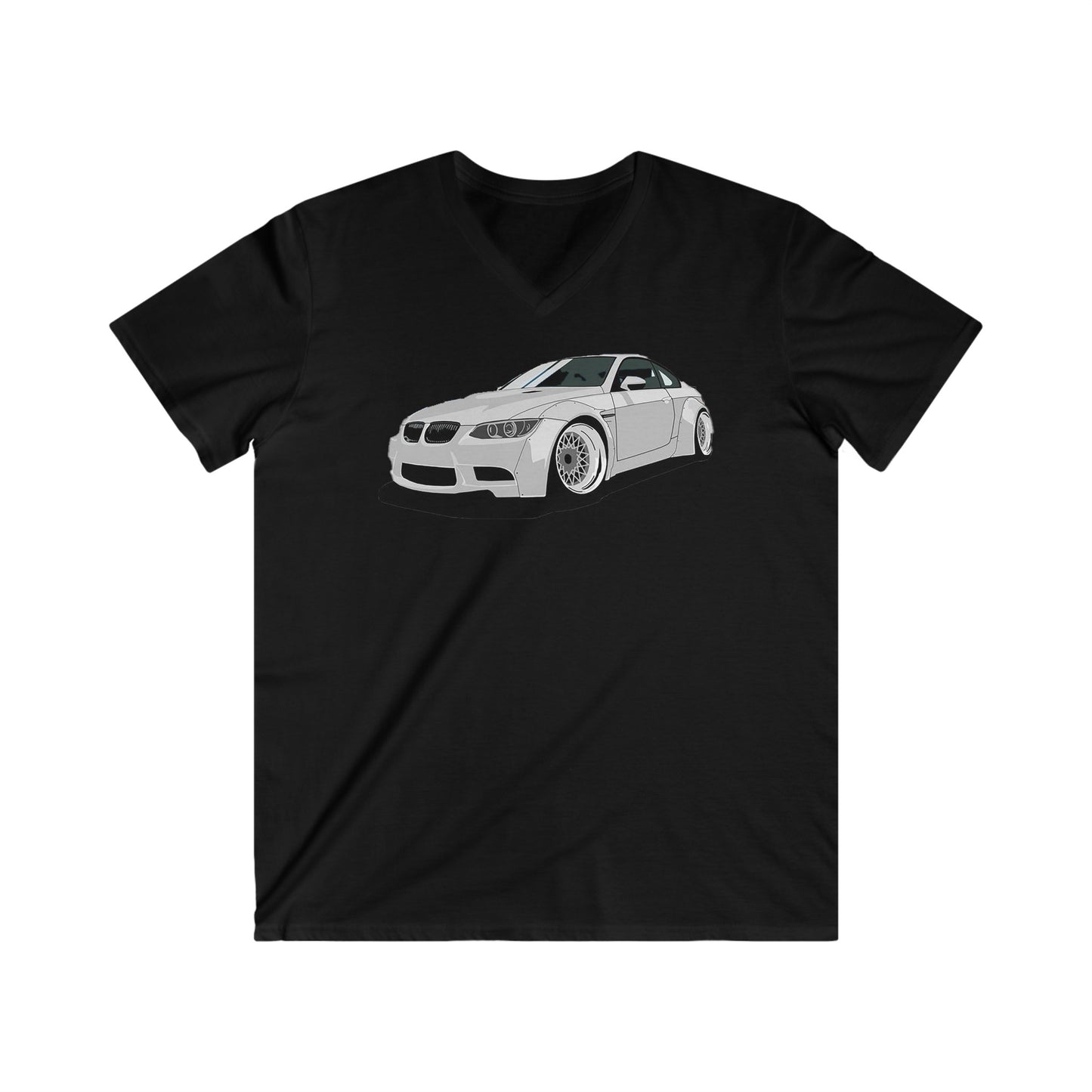 BMW Fitted V-Neck Short Sleeve Tee