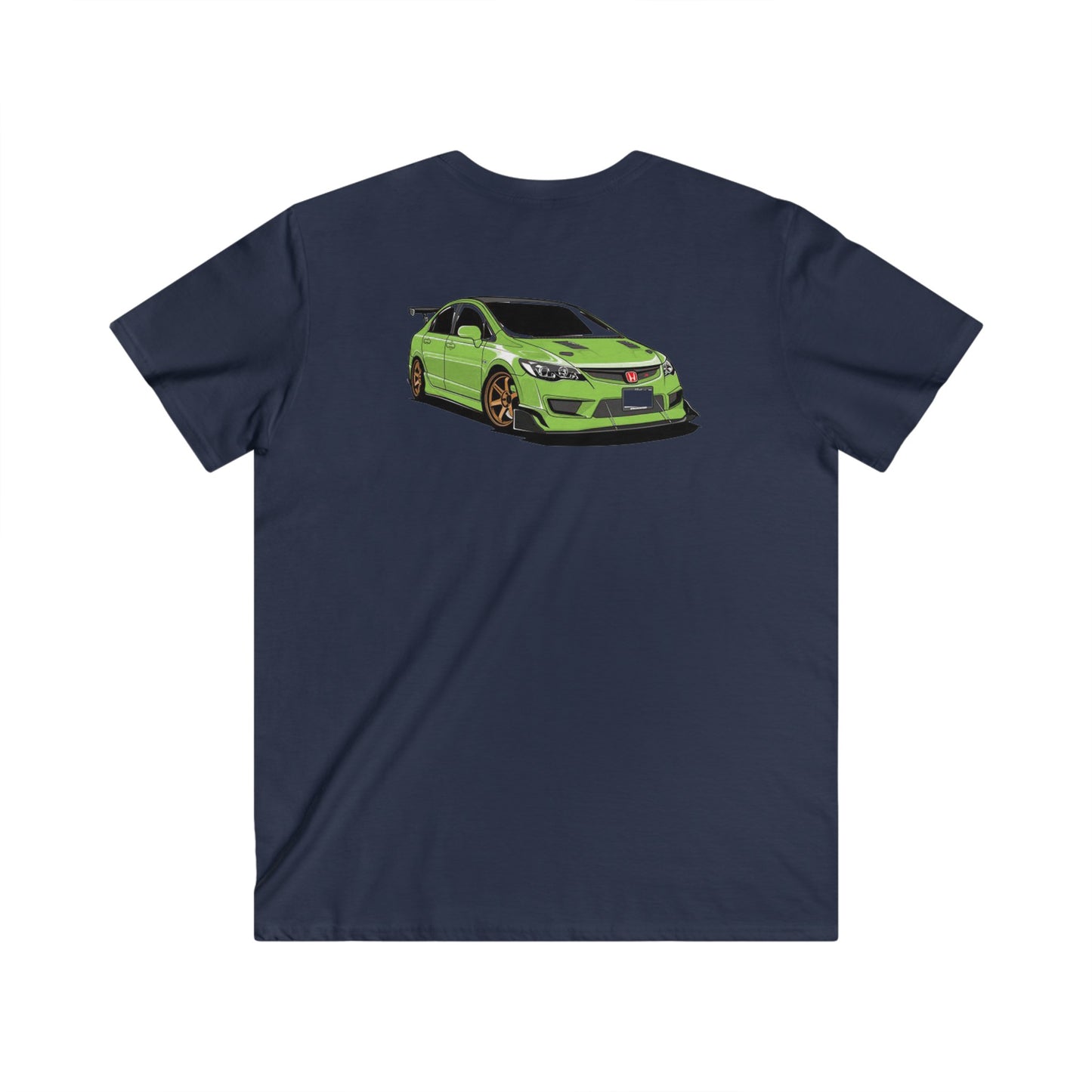 Honda Fitted V-Neck Short Sleeve Tee
