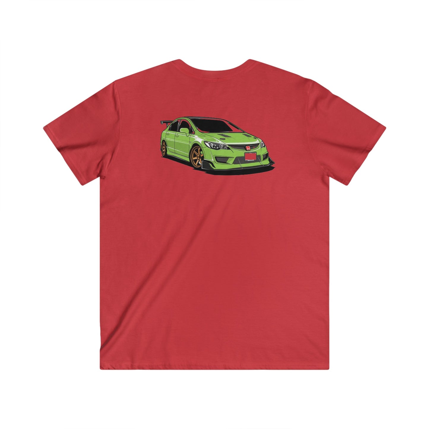 Honda Fitted V-Neck Short Sleeve Tee