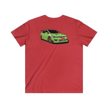 Honda Fitted V-Neck Short Sleeve Tee