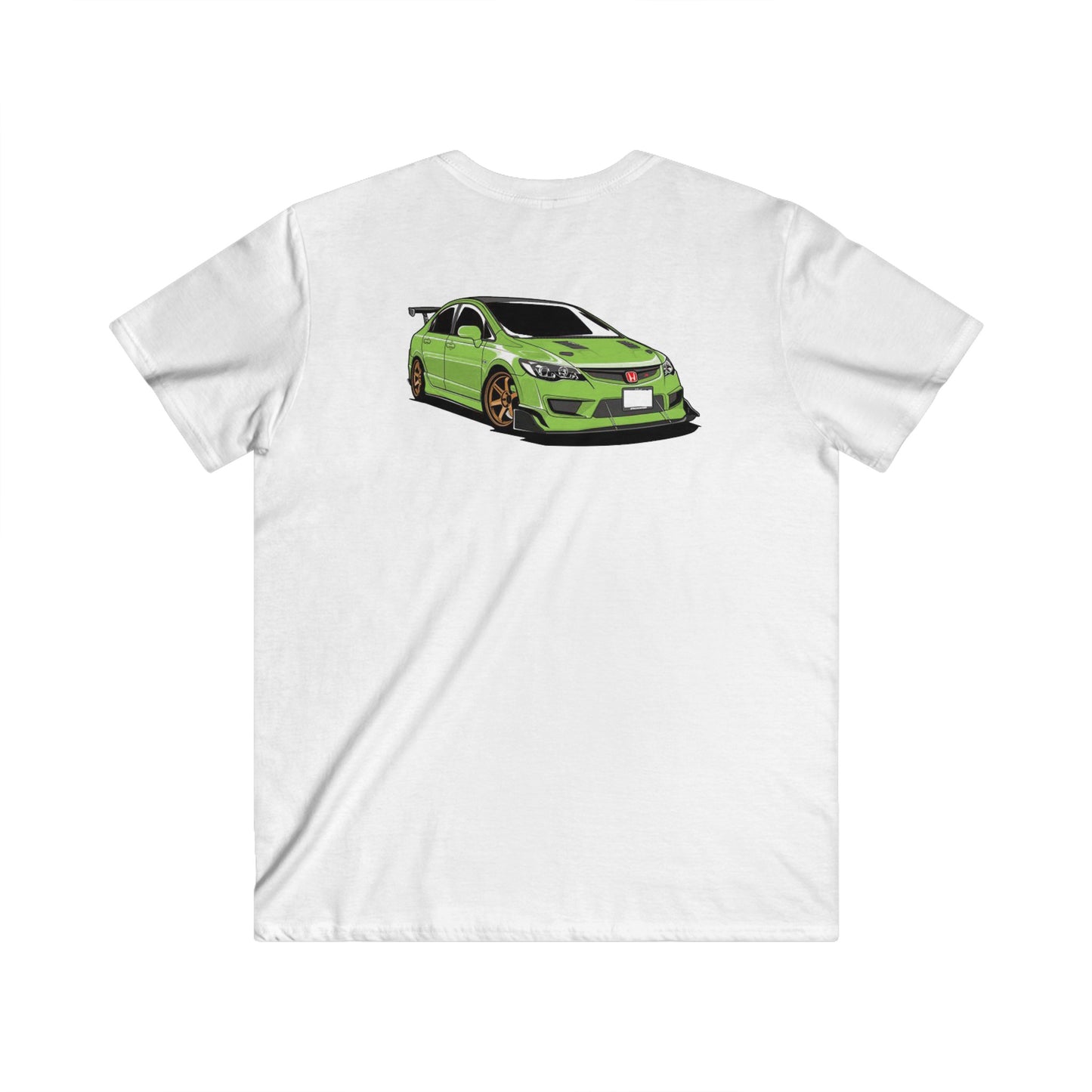 Honda Fitted V-Neck Short Sleeve Tee