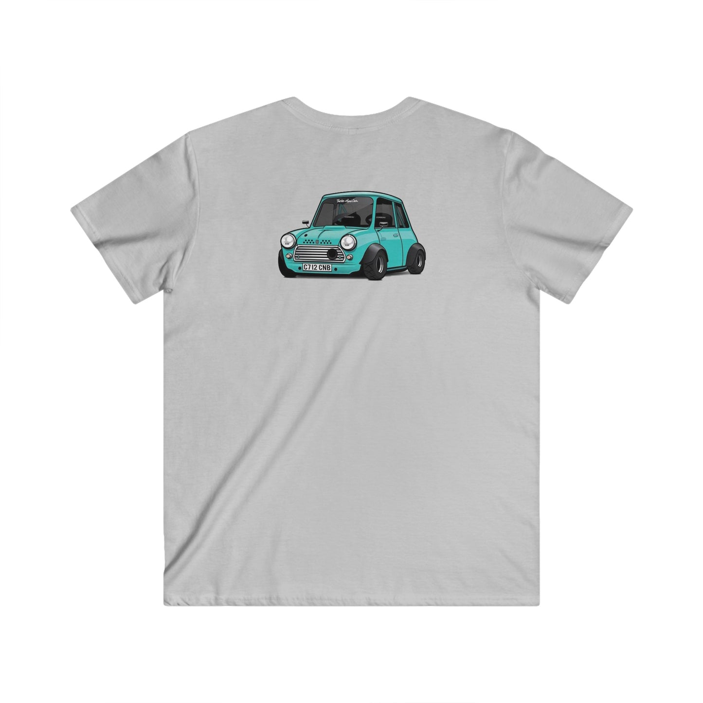 Mini Fitted V-Neck Short Sleeve Tee