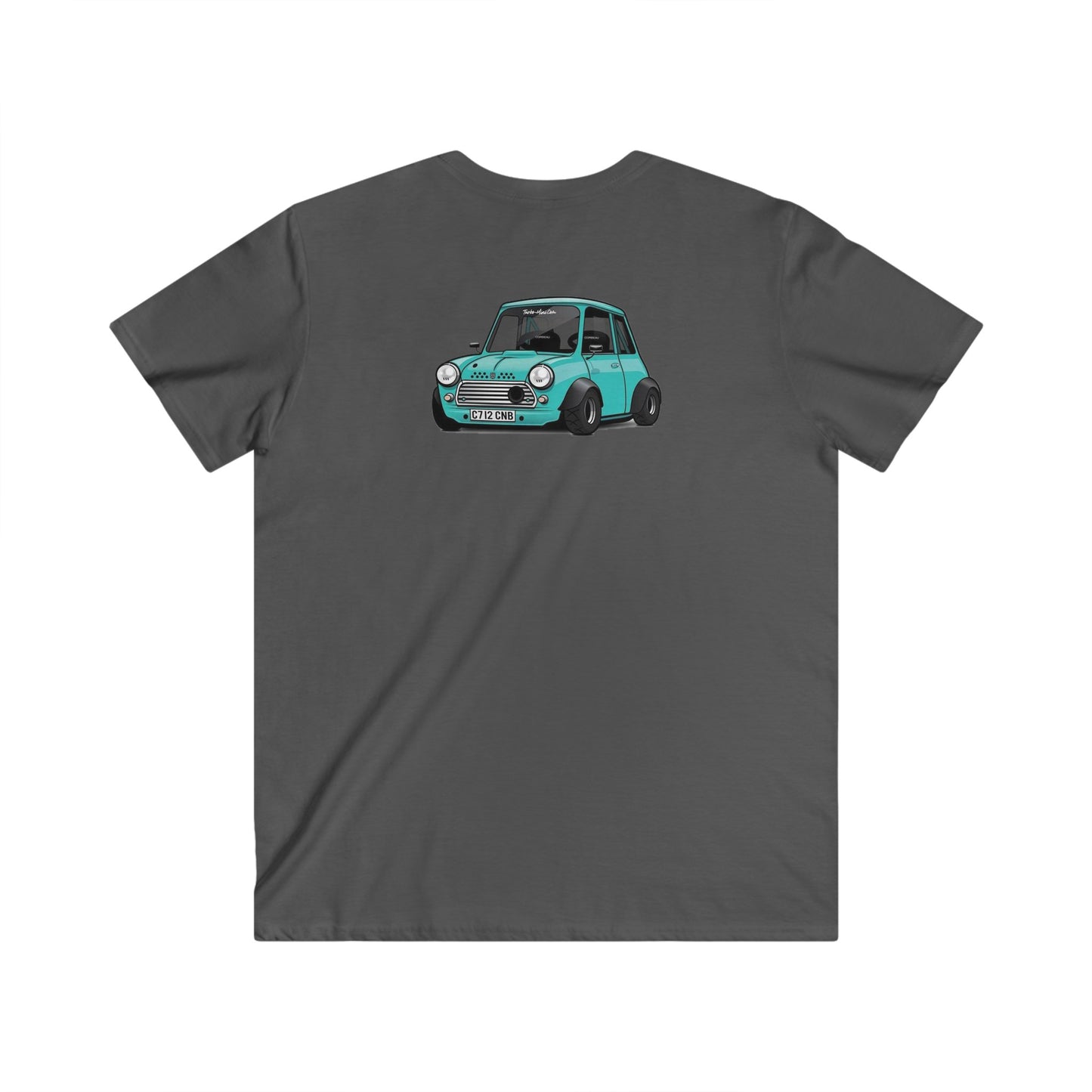 Mini Fitted V-Neck Short Sleeve Tee