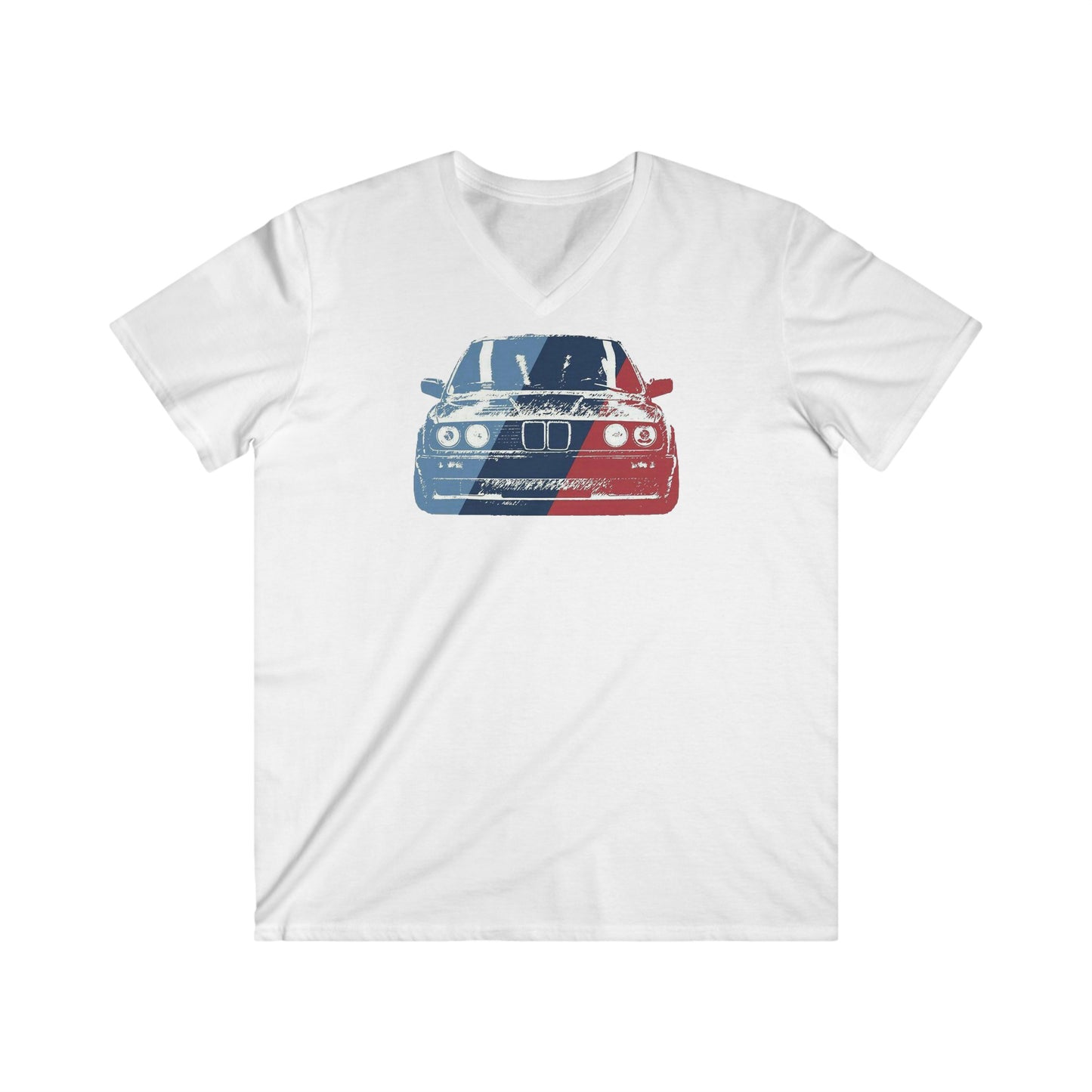 BMW Fitted V-Neck Short Sleeve Tee