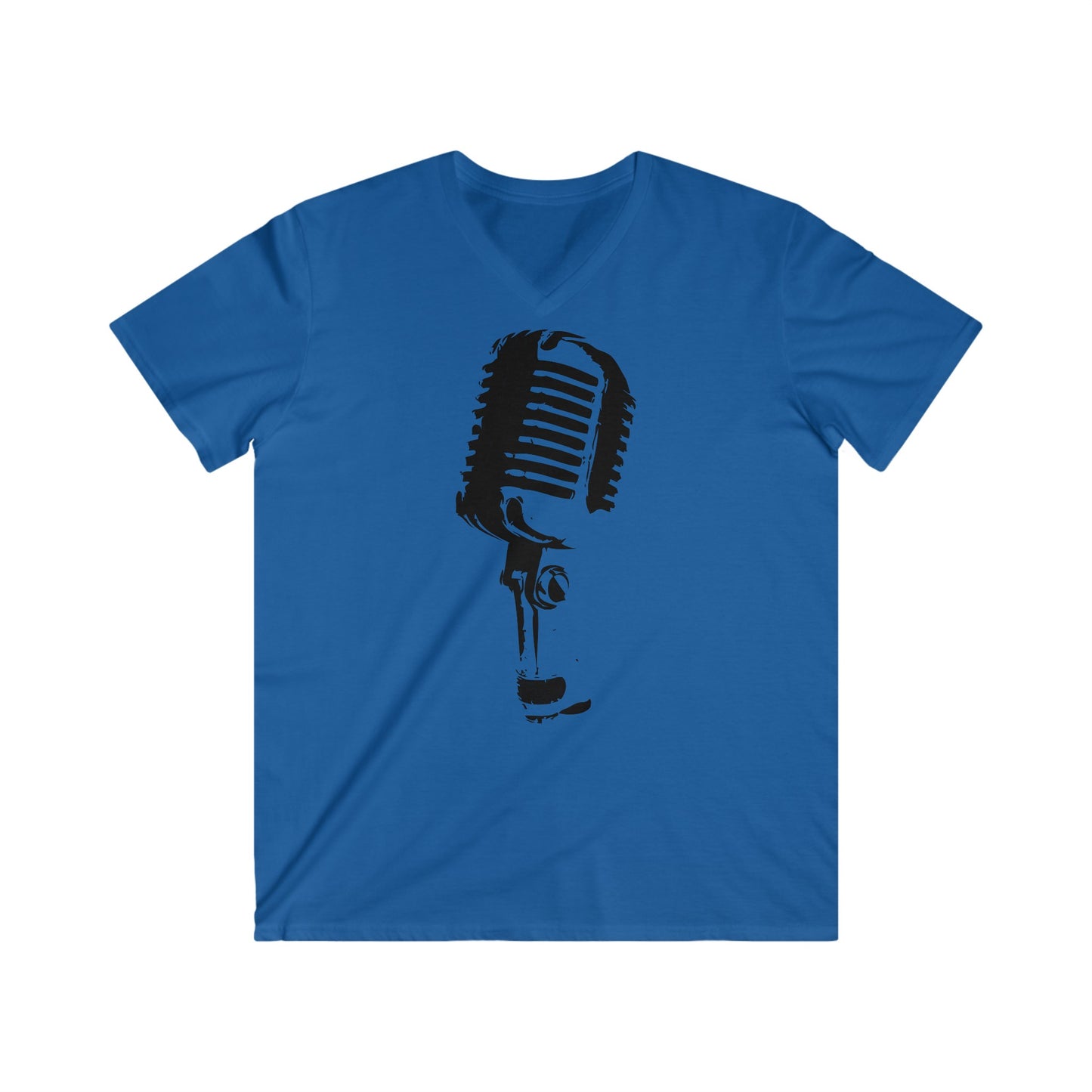 Custom Fitted V-Neck Short Sleeve Tee