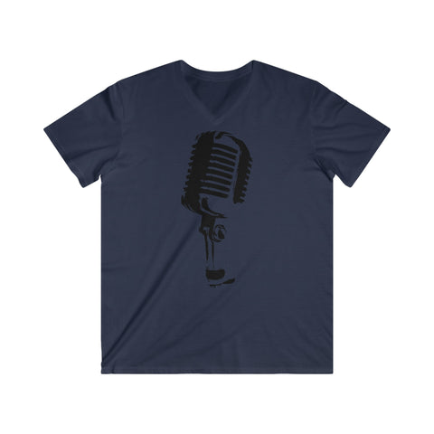 Custom Fitted V-Neck Short Sleeve Tee