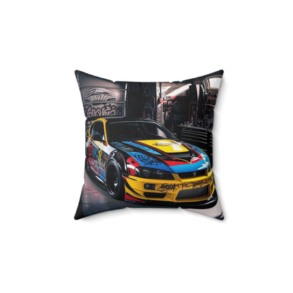Mitsubishi Lancer Evo Custom Spun Pillow