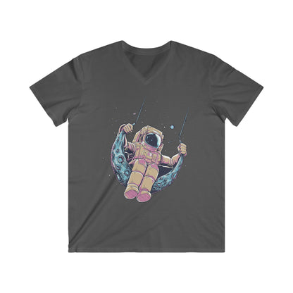 Custom Fitted V-Neck Short Sleeve Tee