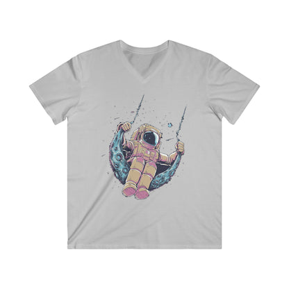 Custom Fitted V-Neck Short Sleeve Tee