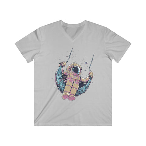 Custom Fitted V-Neck Short Sleeve Tee