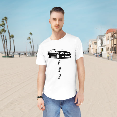 Men's Jersey Curved Hem Tee