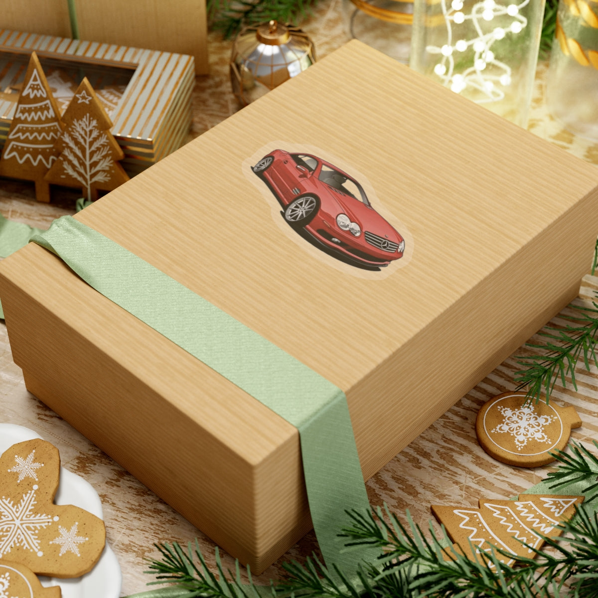 Mercedes Kiss-Cut Stickers